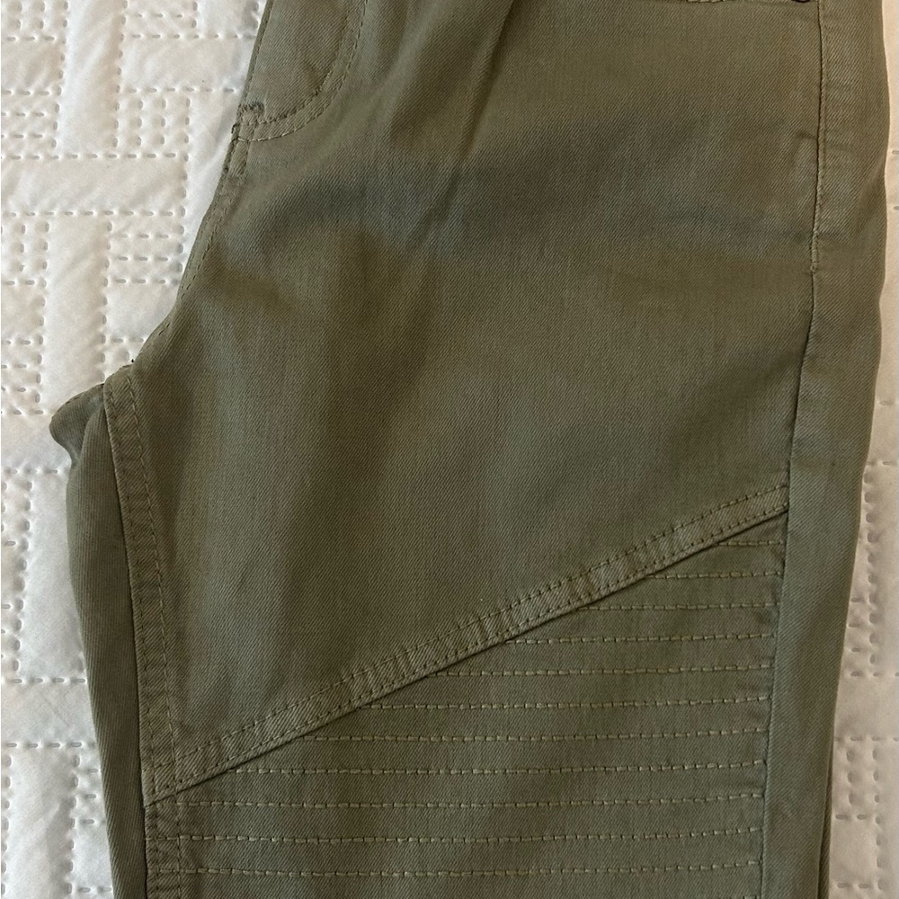 Olive Super Stretchy Motto Jeans - Picture 5 of 5